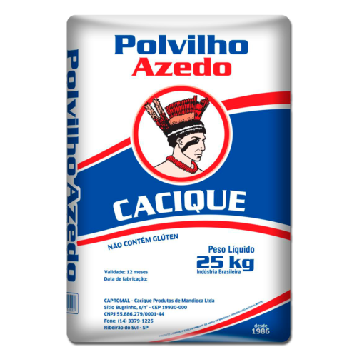 Polvilho Azedo Cacique 25Kg