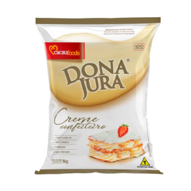 Dona Jura Creme Confeiteiro Baunilha 1kg