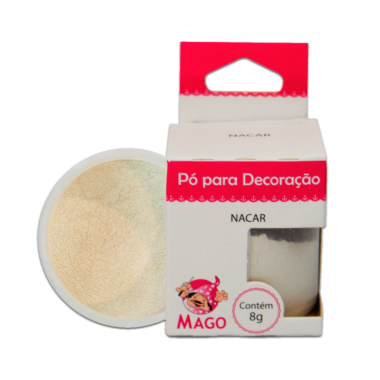 Mago Pó Para Decoração Nacarado 8g