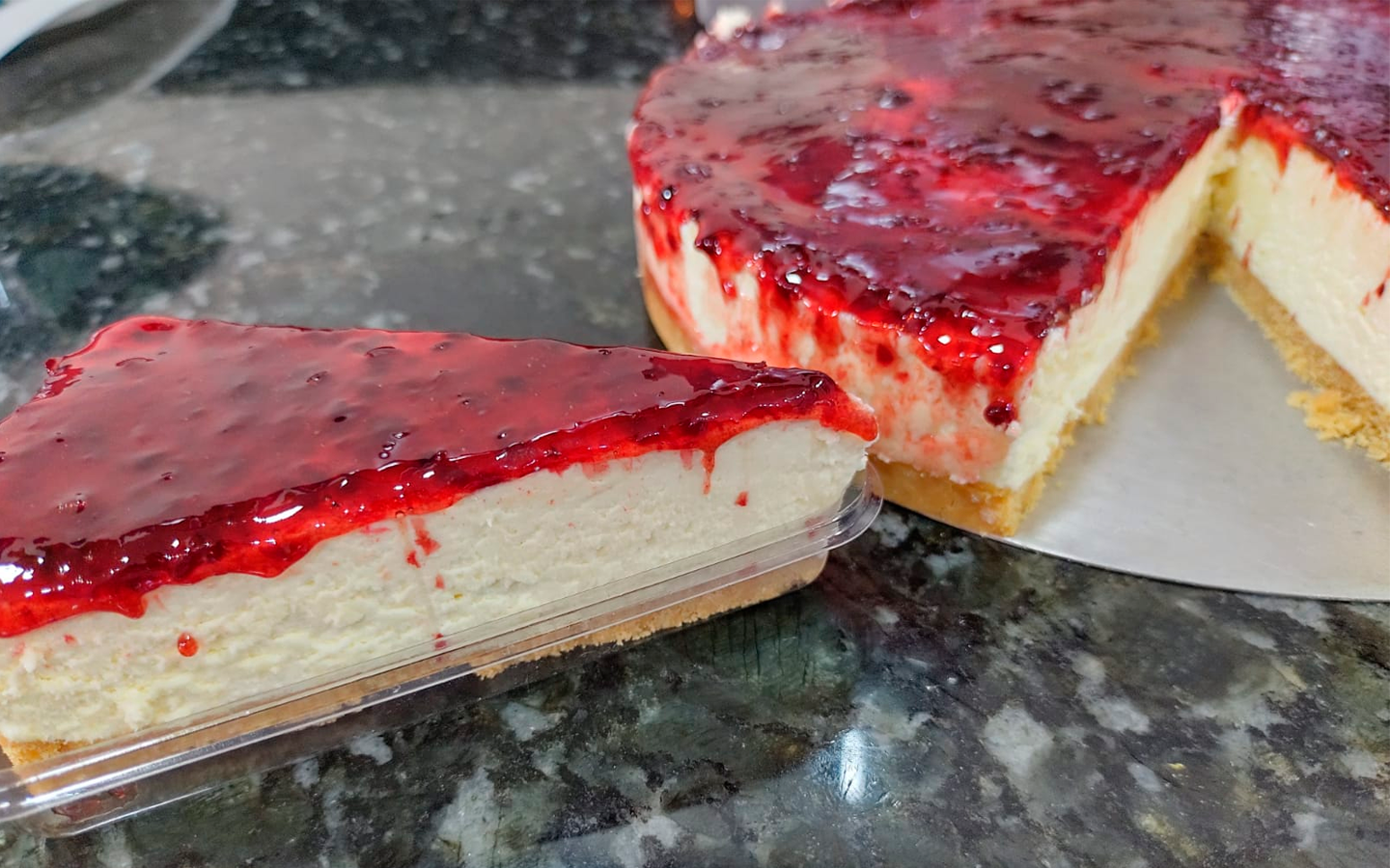 Torta cheese cake (versão fria)