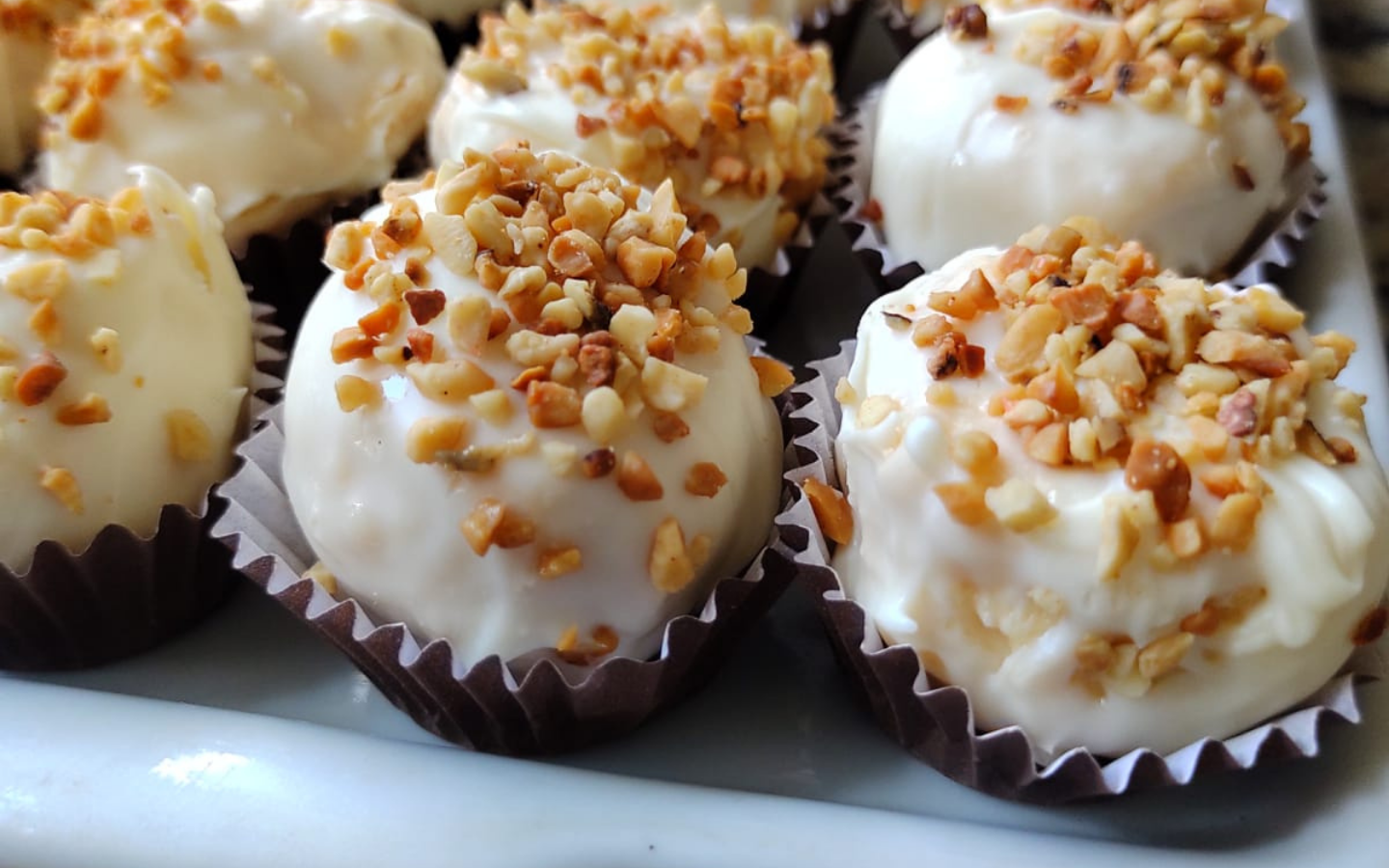 Receita de Trufa de Coco Bianco